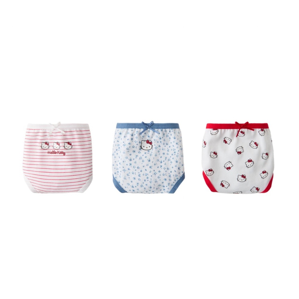 Zara Hello Kitty underwear - Red, Blue, White